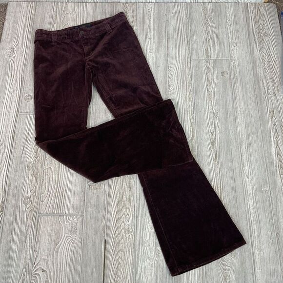 Juicy Couture Pants - Vintage Juicy Couture Jeans Women's Size 29 Plum Purple Velvet Velour Pants